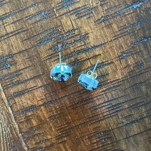 Mariana Charcoal Stud Earrings - Great Conditions - See Photos